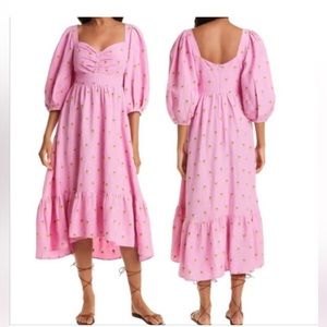 Farm Rio pineapple embroidered